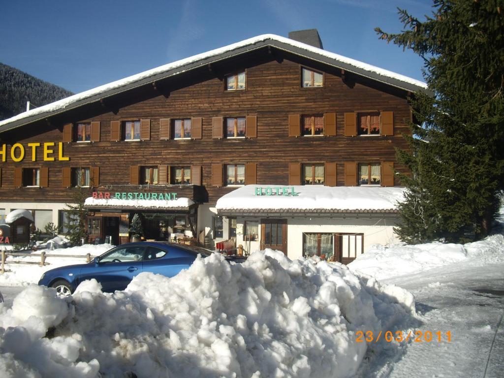 Au Bivouac De Napoleon Et Spa Hotel Bourg-Saint-Pierre Exterior foto